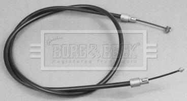 Borg & Beck BKB2945 - Тросик, cтояночный тормоз autosila-amz.com