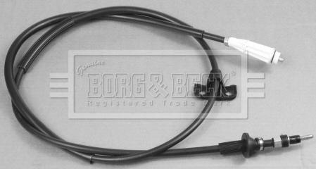 Borg & Beck BKB2948 - Тросик, cтояночный тормоз autosila-amz.com