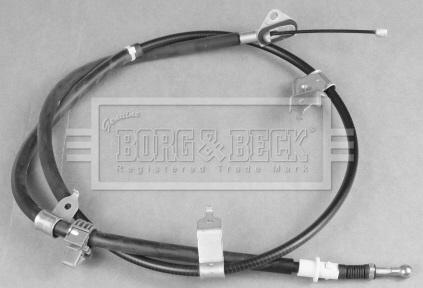 Borg & Beck BKB2943 - Тросик, cтояночный тормоз autosila-amz.com