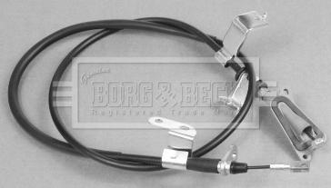 Borg & Beck BKB2955 - Тросик, cтояночный тормоз autosila-amz.com