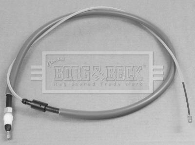 Borg & Beck BKB2966 - Тросик, cтояночный тормоз autosila-amz.com