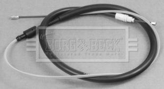 Borg & Beck BKB2963 - Тросик, cтояночный тормоз autosila-amz.com