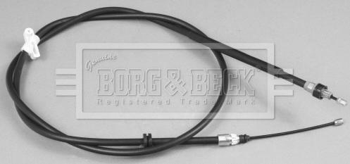 Borg & Beck BKB2908 - Тросик, cтояночный тормоз autosila-amz.com