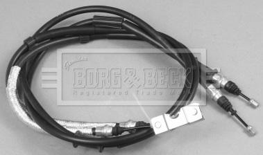 Borg & Beck BKB2916 - Тросик, cтояночный тормоз autosila-amz.com