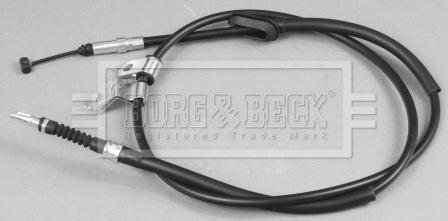 Borg & Beck BKB2910 - Тросик, cтояночный тормоз autosila-amz.com