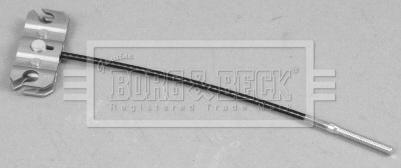 Borg & Beck BKB2913 - Тросик, cтояночный тормоз autosila-amz.com