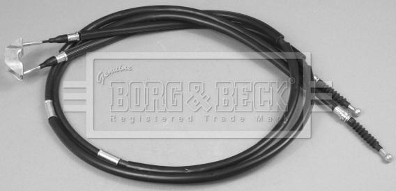 Borg & Beck BKB2917 - Тросик, cтояночный тормоз autosila-amz.com