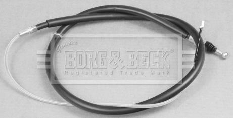 Borg & Beck BKB2984 - Тросик, cтояночный тормоз autosila-amz.com