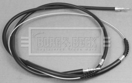 Borg & Beck BKB2980 - Тросик, cтояночный тормоз autosila-amz.com