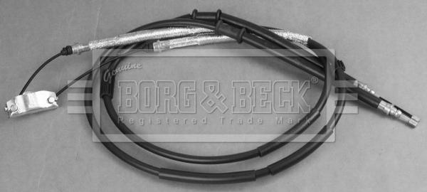 Borg & Beck BKB2981 - Тросик, cтояночный тормоз autosila-amz.com