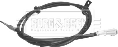 Borg & Beck BKB2923 - Тросик, cтояночный тормоз autosila-amz.com