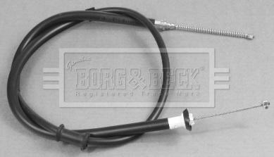 Borg & Beck BKB2970 - Тросик, cтояночный тормоз autosila-amz.com