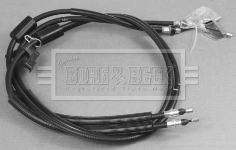 Borg & Beck BKB2978 - Тросик, cтояночный тормоз autosila-amz.com