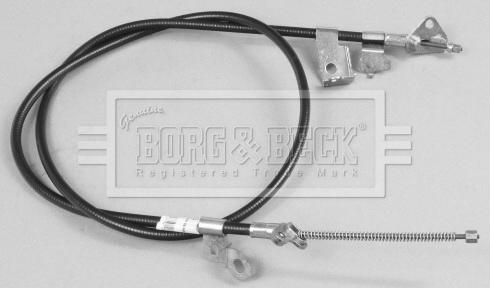 Borg & Beck BKB2445 - Тросик, cтояночный тормоз autosila-amz.com