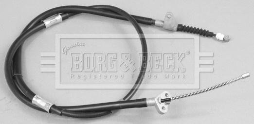 Borg & Beck BKB2441 - Тросик, cтояночный тормоз autosila-amz.com