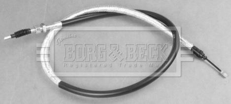 Borg & Beck BKB2456 - Тросик, cтояночный тормоз autosila-amz.com