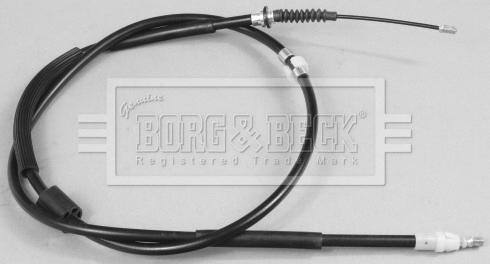Borg & Beck BKB2458 - Тросик, cтояночный тормоз autosila-amz.com