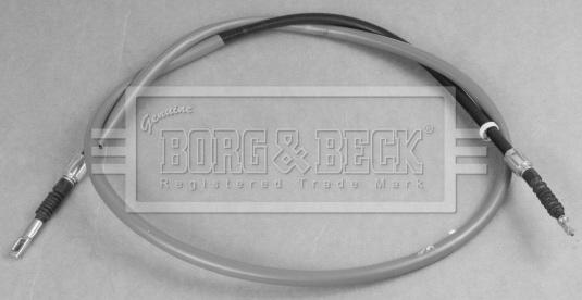 Borg & Beck BKB2465 - Тросик, cтояночный тормоз autosila-amz.com