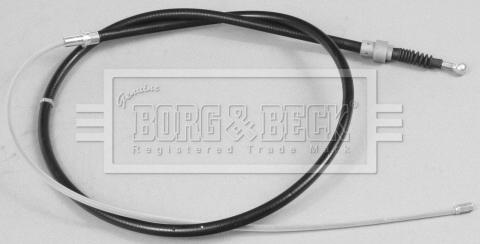 Borg & Beck BKB2460 - Тросик, cтояночный тормоз autosila-amz.com