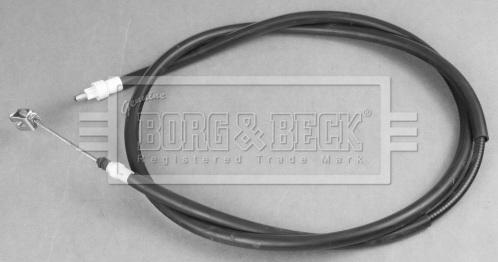 Borg & Beck BKB2404 - Тросик, cтояночный тормоз autosila-amz.com