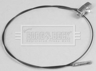 Borg & Beck BKB2435 - Тросик, cтояночный тормоз autosila-amz.com