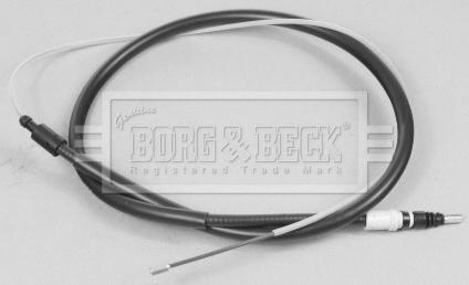Borg & Beck BKB2421 - Тросик, cтояночный тормоз autosila-amz.com