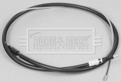 Borg & Beck BKB2422 - Тросик, cтояночный тормоз autosila-amz.com