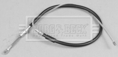 Borg & Beck BKB2478 - Тросик, cтояночный тормоз autosila-amz.com