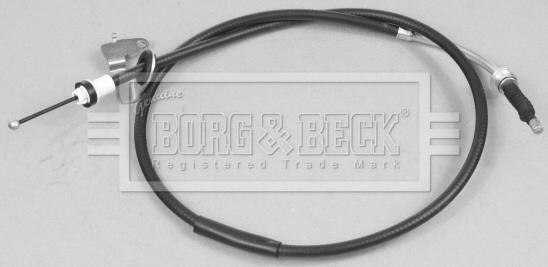 Borg & Beck BKB2550 - Тросик, cтояночный тормоз autosila-amz.com