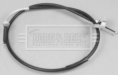 Borg & Beck BKB2551 - Тросик, cтояночный тормоз autosila-amz.com