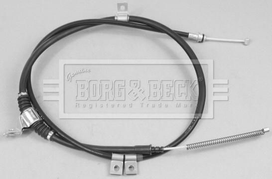 Borg & Beck BKB2563 - Тросик, cтояночный тормоз autosila-amz.com