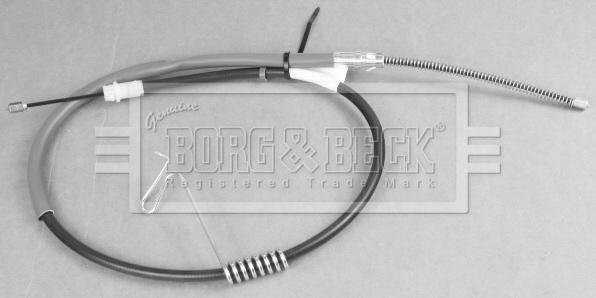 Borg & Beck BKB2508 - Тросик, cтояночный тормоз autosila-amz.com