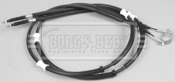 Borg & Beck BKB2584 - Тросик, cтояночный тормоз autosila-amz.com