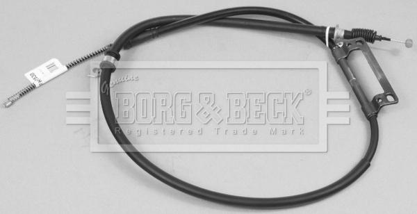 Borg & Beck BKB2530 - Тросик, cтояночный тормоз autosila-amz.com