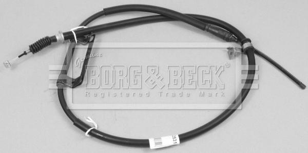 Borg & Beck BKB2531 - Тросик, cтояночный тормоз autosila-amz.com