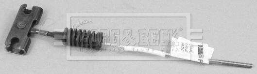 Borg & Beck BKB2578 - Тросик, cтояночный тормоз autosila-amz.com
