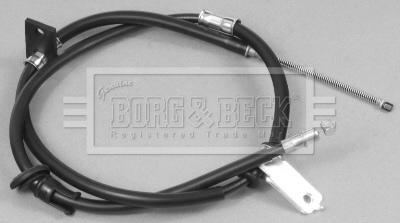 Borg & Beck BKB2695 - Тросик, cтояночный тормоз autosila-amz.com
