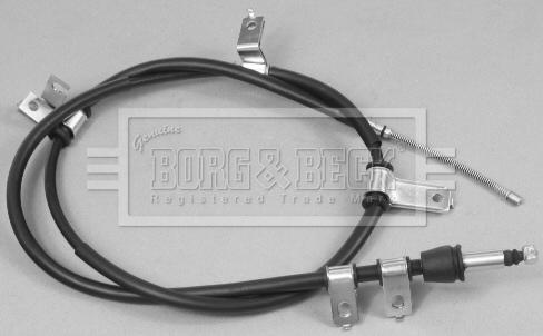 Borg & Beck BKB2697 - Тросик, cтояночный тормоз autosila-amz.com
