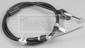 Borg & Beck BKB2642 - Тросик, cтояночный тормоз autosila-amz.com