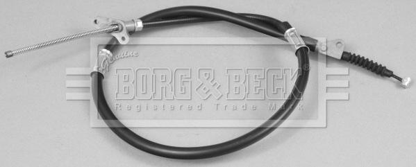 Borg & Beck BKB2666 - Тросик, cтояночный тормоз autosila-amz.com