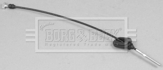 Borg & Beck BKB2668 - Тросик, cтояночный тормоз autosila-amz.com