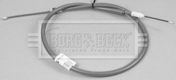 Borg & Beck BKB2615 - Тросик, cтояночный тормоз autosila-amz.com