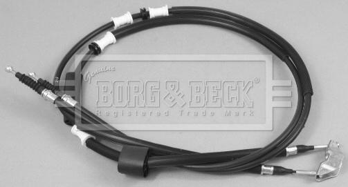 Borg & Beck BKB2685 - Тросик, cтояночный тормоз autosila-amz.com