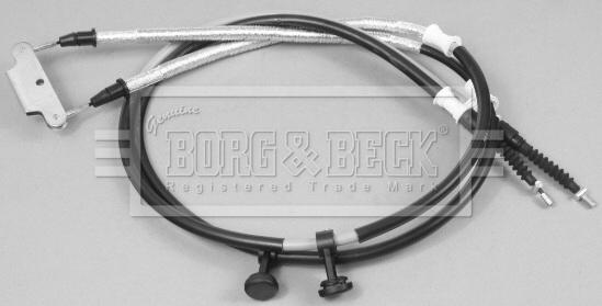 Borg & Beck BKB2688 - Тросик, cтояночный тормоз autosila-amz.com