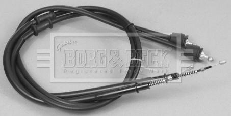 Borg & Beck BKB2621 - Тросик, cтояночный тормоз autosila-amz.com