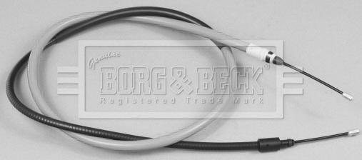 Borg & Beck BKB2674 - Тросик, cтояночный тормоз autosila-amz.com