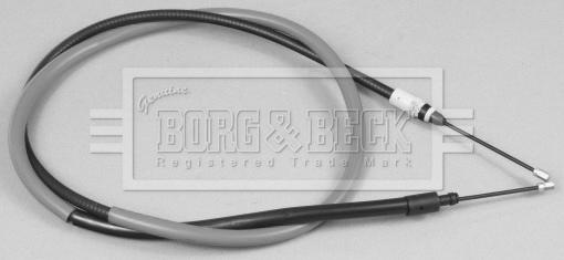 Borg & Beck BKB2673 - Тросик, cтояночный тормоз autosila-amz.com