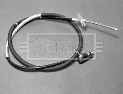 Borg & Beck BKB2049 - Тросик, cтояночный тормоз autosila-amz.com
