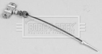 Borg & Beck BKB2054 - Тросик, cтояночный тормоз autosila-amz.com