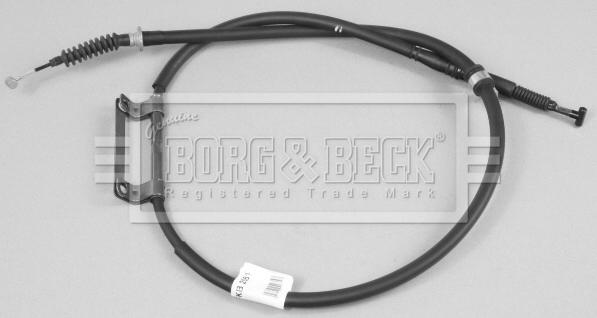 Borg & Beck BKB2051 - Тросик, cтояночный тормоз autosila-amz.com
